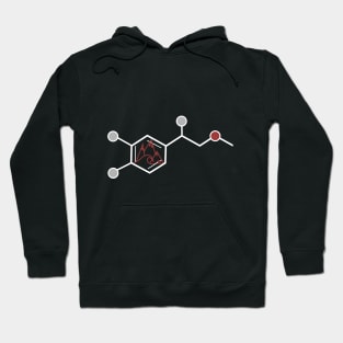 adrenaline molecule, mountains and sea Hoodie